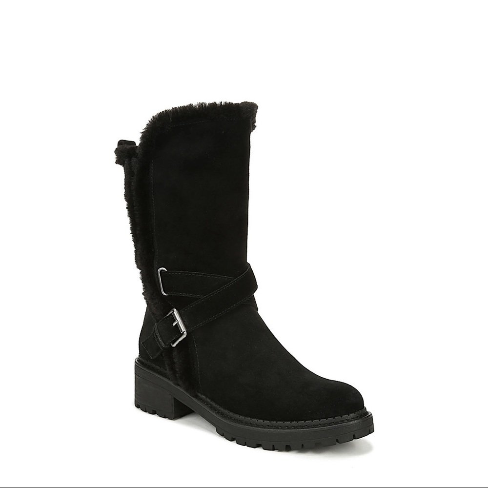 Sam Edelman Jailyn Faux Fur Lined Boot Black 8